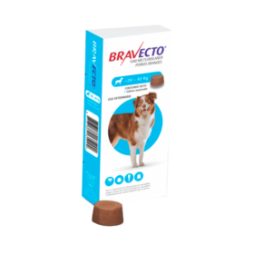 Bravecto Antipulgas en Tableta para perro 1000 Mg 20 a 40 kg