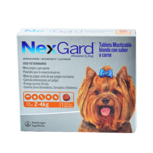 Nexgard 2 a 4 Kg