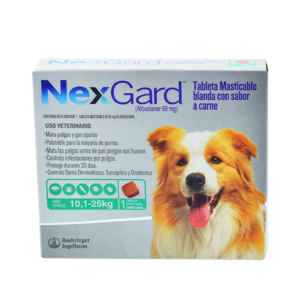Nexgard 10 a 25 Kg