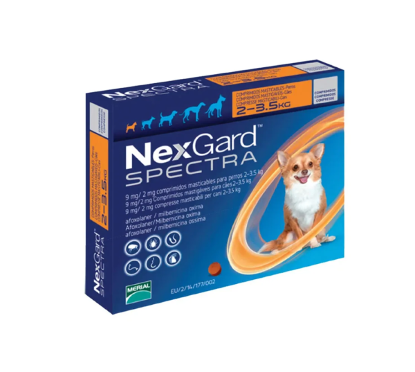 Nexgard Spectra 2 a 3.5 Kg