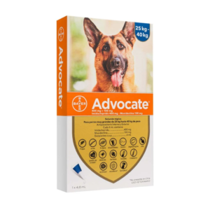 Advocate x4.0ml de 25-40 kg x 1dosis