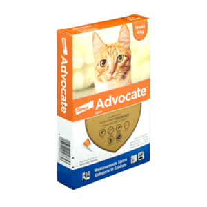 Advocate Gatos x 0.4ml hasta 4 kg  x 1dosis