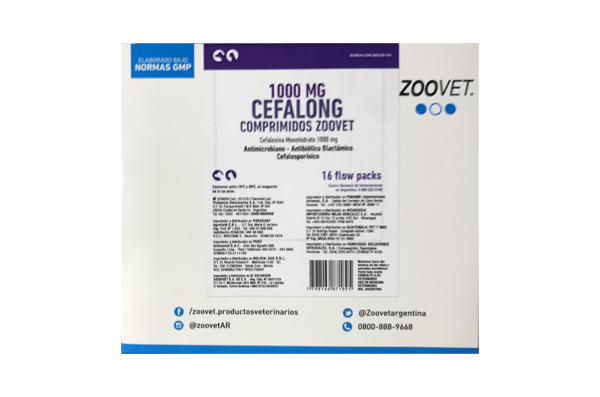 Cefalong 1000 Mg Comp x 5 Comp