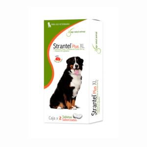 Strantel Plus Perro XL x 2 Tab Saborizadas