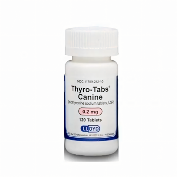 Thyro-Tabs 0.2 mg Frasco x 120 Tabletas