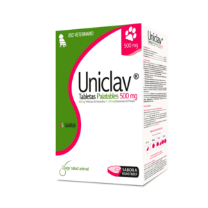 Uniclav 500 Mg Palatable x 5 Tab