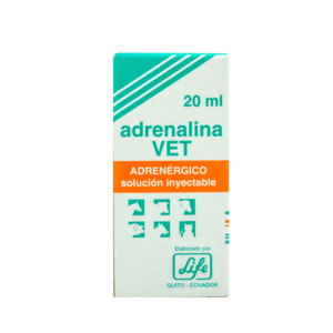 Adrenalina Vet Fco x 20 ml