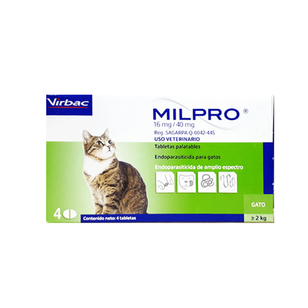 Milpro Gatos Adultos x 4und