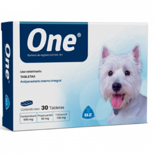 One Antiparasitario Caja x 30 Tabletas