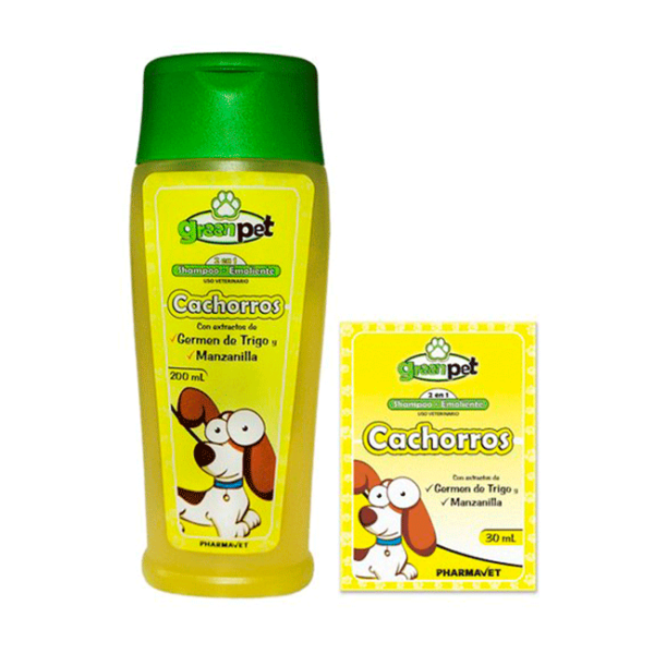 Champú Greenpet Cachorros