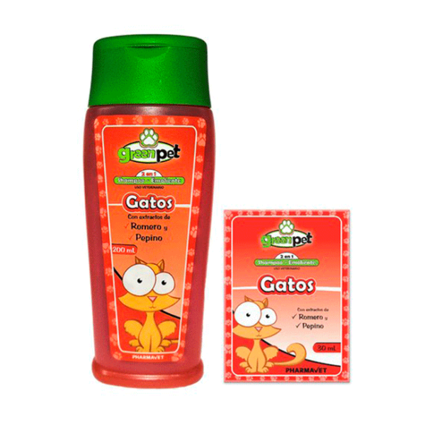 Champú Greenpet Gato