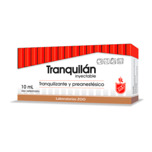 Tranquil?n Inyectable Fco x 10 ml