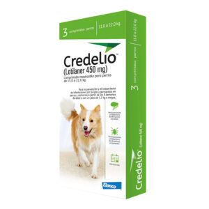 CREDELIO 450 MG CJA X 3 TAB (11-22 KG)