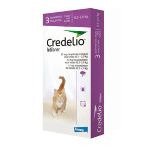 CREDELIO CAT 12MG X 3 TAB (0.5KG - 2KG)