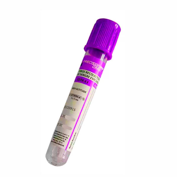 TUBO 0.7 ML EDTA TAPA LILA x 100 UNDS - Imagen 2