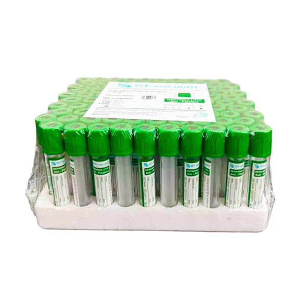 TUBO HEPARINA VERDE GALTIKA 0.7 ML - Imagen 2