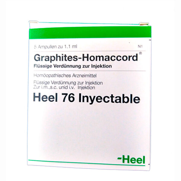 GRAPHITES HOMACCORD AMPOLLA X 1.1 ML - Imagen 2