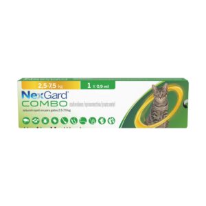 NEXGARD COMBO CAT - L X 1 DOSIS(2,5-7,5KG) 1 X 0.9 ML