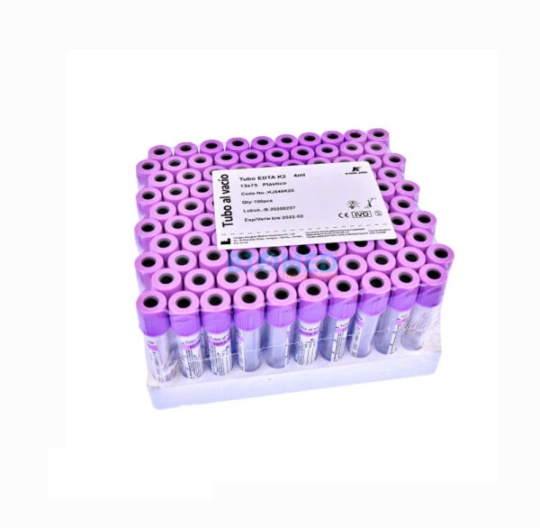 MICROTUBOS LILA EDTA MORADO 0.5ML 100PCS