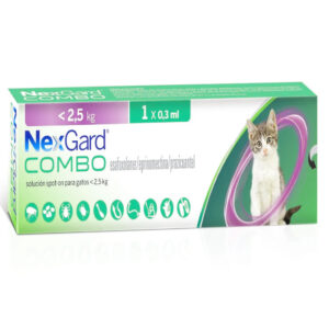 NEXGARD COMBO CAT - S X 1 DOSIS (2,5 KG) 1 X0.3 ML