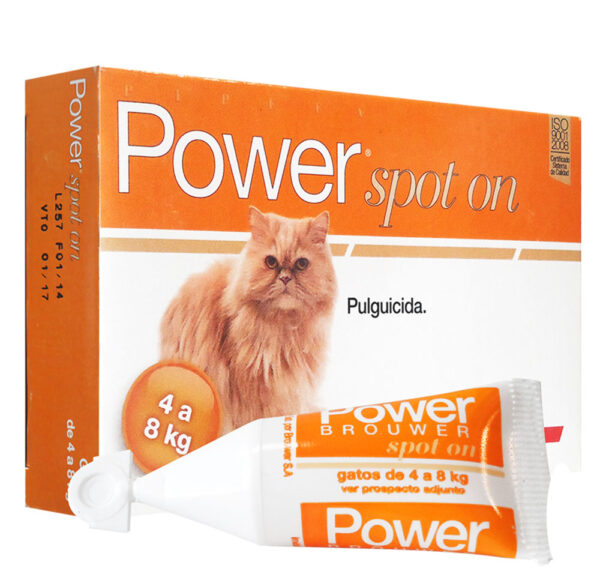 POWER SPOT-ON X 1ML GATOS DE 4 A 8KG