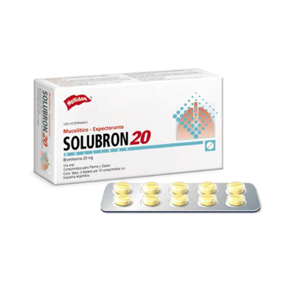 SOLUBRON 20 MG X 30 COMPRIMIDOS