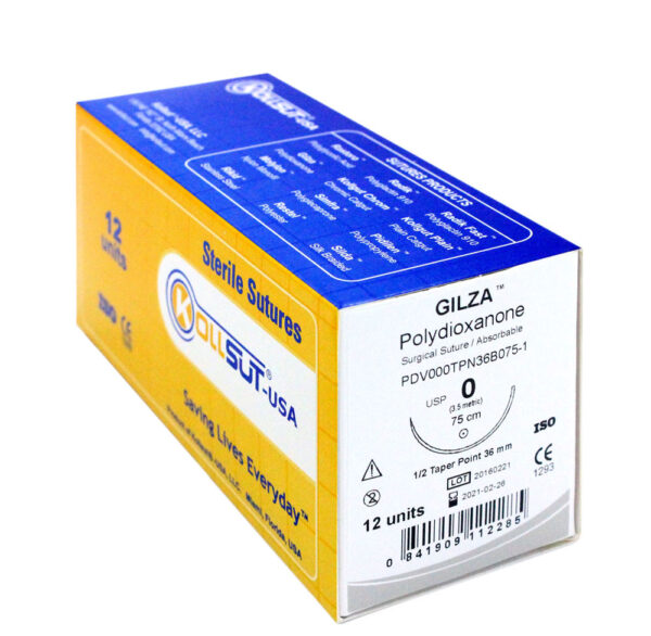 SUTURA GILZA # 2-0 (POLYDIOXANONE) - Imagen 4