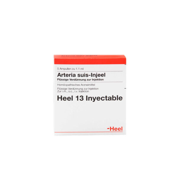 ARTERIA SUIS INJEEL AMPOLLA X 1.1 ML