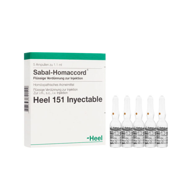 SABAL HOMACCORD AMPOLLA X 1.1 ML