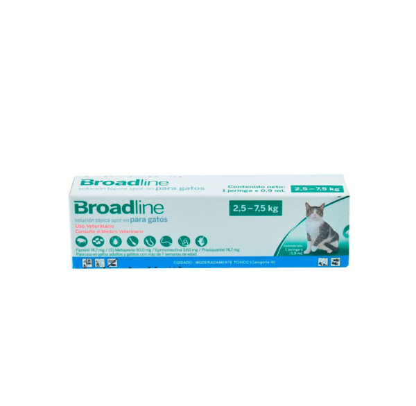BROADLINE -L-SPOT ON X0.9ML 2.5A7.5K