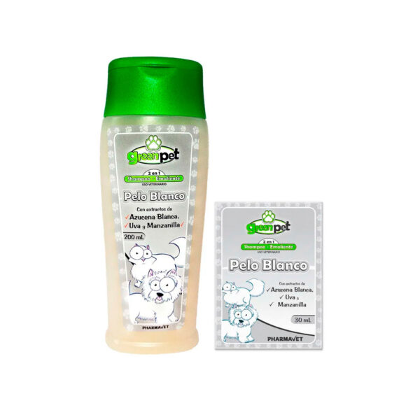 CHAMPU EMOLIENTE PELO BLANCO