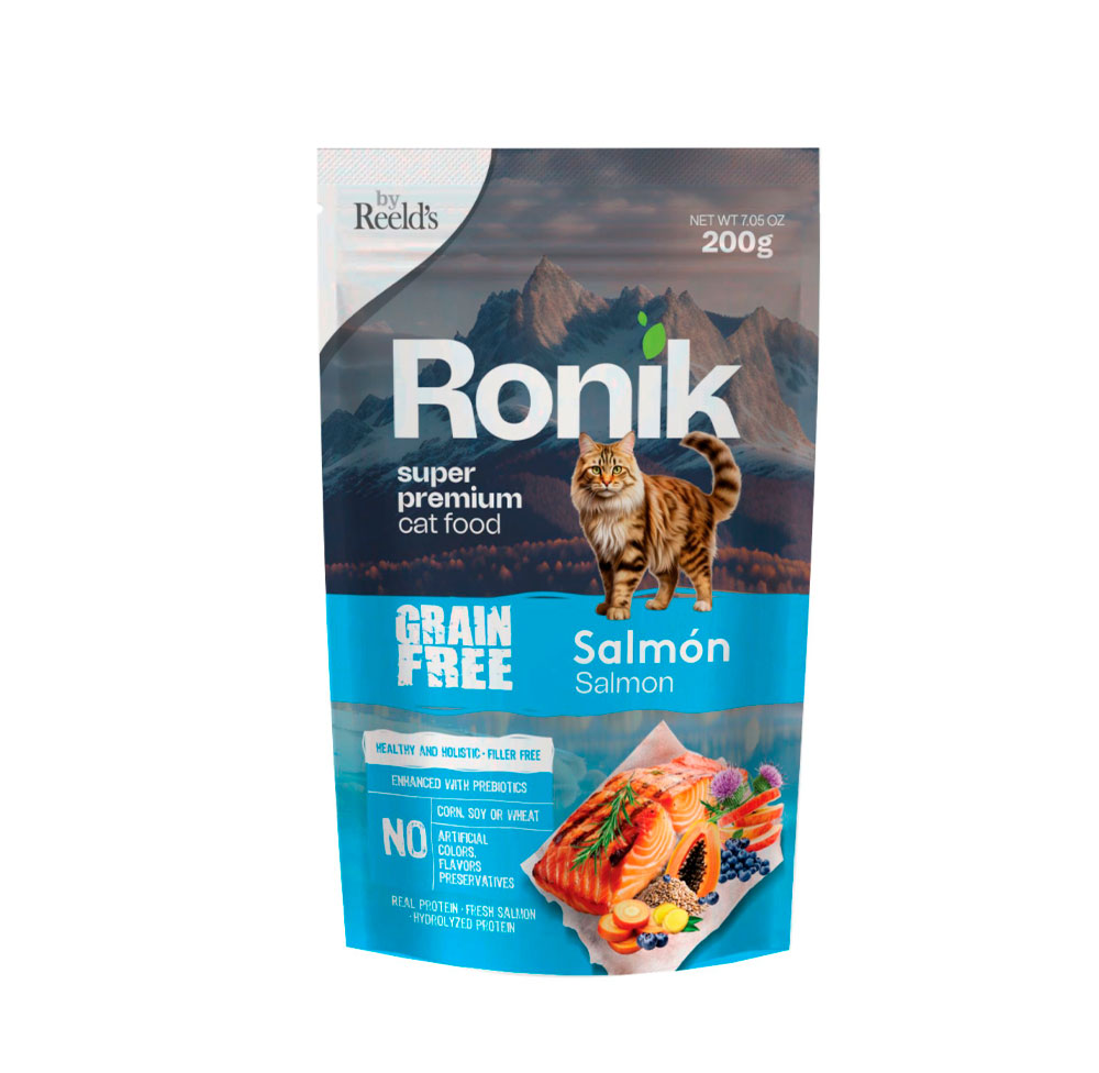 RONIK GATOS SALMON X 200 GR